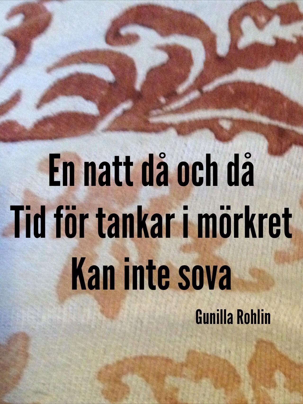 Nattliga tankar